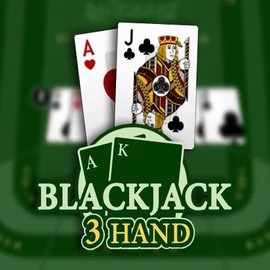 Blackjack 3H (Habanero) slot visual from Habanero available on betlivecasino.gr