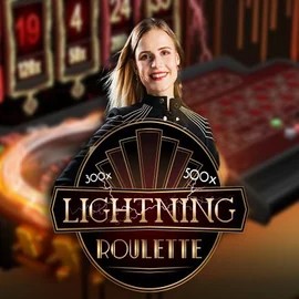 Live Casino logo of Lightning Roulette from Evolution at Betlive Casino