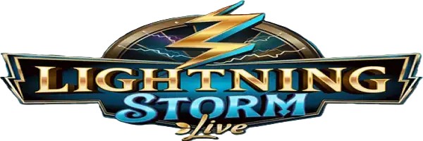 Lightning Storm by Evolution, showcased at betlivecasino.gr – game logo