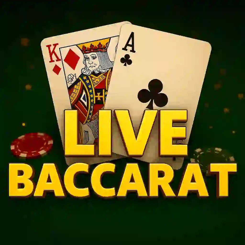 Live Casino logo of Live Baccarat from Evolution at Betlive Casino