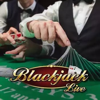 Live Blackjack casino game by Evolution – featured logo at Betlive Casino
